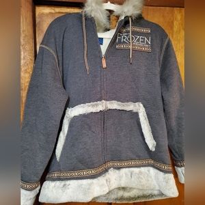 Frozen broadway jacket sherpa lined medium